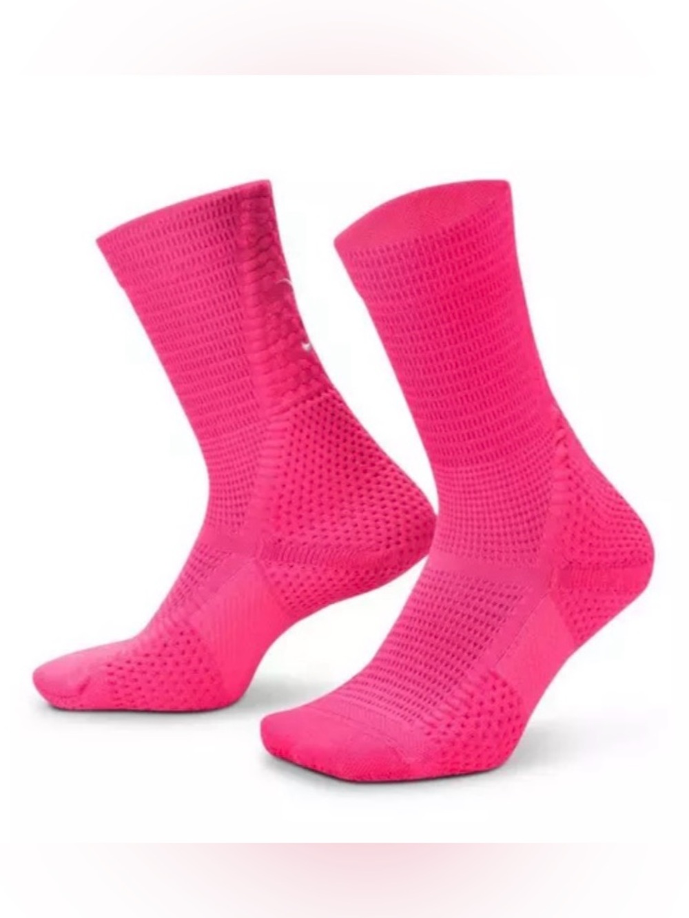 Nike Hot Pink Athletic Crew Socks